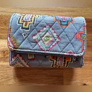 Vera Bradley Quilted Wallet in Multicolor Pattern